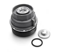 Engine Oil Filter Housing Cap Cover 15620-31060 Replacement Aluminum Oil Filter Cap for Toyota