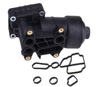 Engine Oil Filter Housing Oil Cooler Compatible with A1 A2 A3 A4 A5 A6 Q3 Q5 SUV S-E-A-T SKO-DA VW 1.6 2.0 TDI 2006-2017, Replacement for 03L115389B 03L115389C
