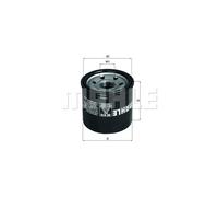 Engine Oil Filter MAHLE OC 574 Top German Quality