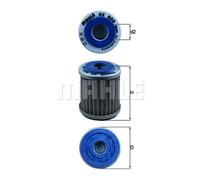 Engine Oil Filter MAHLE OX 800 Top German Quality