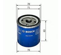 BOSCH Oil Filter for Suzuki Grand Vitara DDiS 1.9 October 2005 to October 2015
