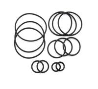 Engine Oil Filter Seal 10Pcs NBR O Ring Seal CS 2.4mm OD 6~190mm Nitrile Butadiene Rubber Spacer Oil Resistance Washer Round Shape(OD 79mm ID 74.2mm)