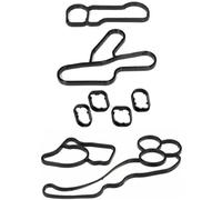 Engine Oil Filter Seal 11428580682 Oil Cooler Gasket Seal Set Fit For BMW F15 F16 F20 F10 F21 E84 F31 F02 F13 N47N N57N 11428516396