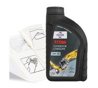 Engine Oil Fuchs Titan Supersyn Longlife 1 LITRE 1L plus Top-up Kit