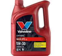 Engine Oil Maxlife C3 5W-30 4L Synthetic Car Lubricant VALVOLINE