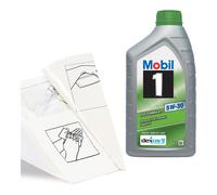 Engine Oil Mobil 1 ESP Formula P 5w-30 1 LITRE 1L plus Top-up Kit