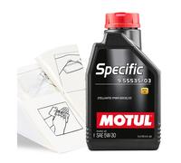 Engine Oil Motul Specific 9.55535/03 5w-30 Car Oil 1 LITRE 1L plus Top-up Kit