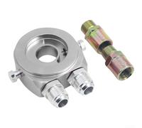 Engine Oil Pressure Temp Sensor Adapter Engine Oil Pressure(YB02 - Silver)