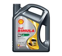 Shell Rimula R6 LM 10W-40 10W40 CJ4 Synthetic Heavy Duty Engine Oil 5 Litres 5L
