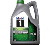 157814 Engine Oil 5L 5 Litre Mobil 1 ESP X4 0W-40 Canister Lubricant By Mobil