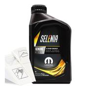 Engine Oil Selenia K Pure Energy 5w-40 Engine Oil 1 LITRE 1L plus Top-up Kit