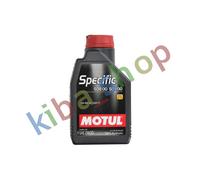 ENGINE OIL SPECIFIC 1L 0W20 DPF ACEA A1 B1 C5 FITS PORSCHE C20 FITS VW 50800