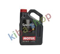 ENGINE OIL SPECIFIC 5L 0W20 ACEA C5 FITS FOR D M2C952 A1