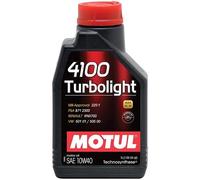 Engine Oil Top Up 1 LITRE Motul 4100 Turbolight 10W-40 brand new