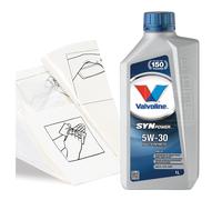 Engine Oil Top Up Valvoline SynPowr ENV C2 5W-30 1 LITRE 1L + Gloves Wipe Funnel