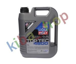 ENGINE OIL TOPTEC 4600 5L 5W30 API CF SN ACEA C3 FITS BMW LL-04 FITS GM