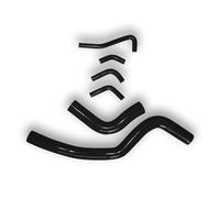 Engine Overflow Hose Compatible with Mitsubishi for Lancer 1.8T GSR 4G93 DOHC 4G93T CD5A Radiator Coolant Water Overflow Hose Pipe(Black)