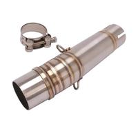 Engine Part Slip On Motorcycle Exhaust Tube Modified Muffler Moto Middle Link Pipe For CBR250R 250R 2011-2017(Type L)