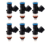 Engine Parts 6Pcs Fuel Injectors Nozzle 0280158191 for Ford Mustang Taurus Edge Explorer F150 Flex Transit-150 for Lincoln Continental MKS MKT