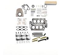 Engine Parts Cylinder Head Gasket Timing Chain Piston Ring Kit Fit 3.0L V6 Gas M272 Compatible for Benz C E R S SL SLK 3.0L 05-14 W204 C300