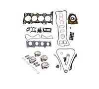 Engine Parts Head Gasket Set Piston Timing Chain Kit 2.0 L GAS Compatible With Evoque Discovery Sport 2.0L 204PT AJ200