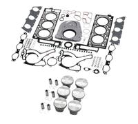 Engine Parts Rebuild Gasket Kit Pistons Rings Set 2.5L 3.0L M272 Compatible With C230 E300 W204 W211 W164 V6 GAS
