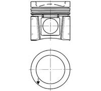 Piston 102.4mm Length 73.23mm Recess ⌀ Fits Mercedes-Benz Vario KOLBENSCHMIDT