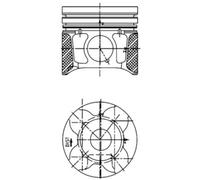 Engine piston 40179600 KOLBENSCHMIDT for FORD CITROËN PEUGEOT VOLVO FIAT MINI