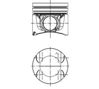 Piston Fits Nissan Primastar Opel Vivaro Renault Vauxhall KOLBENSCHMIDT 40262600