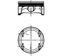 KOLBENSCHMIDT 40348600 Piston