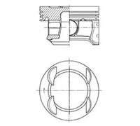 KOLBENSCHMIDT 41007600 Piston