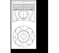 KS Motor 41071600 Piston