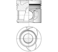 Engine piston 41172600 KOLBENSCHMIDT