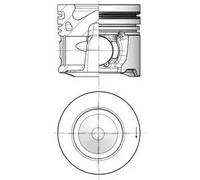 Engine piston 41253600 KOLBENSCHMIDT for FORD CITROËN PEUGEOT VOLVO TOYOTA FIAT