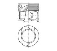 Engine piston 41812620 KOLBENSCHMIDT for DACIA RENAULT NISSAN