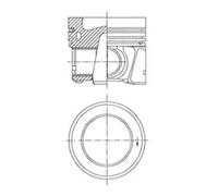 Engine piston 41937600 KOLBENSCHMIDT for AUDI VW SKODA SEAT