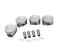 engine piston 4pcs Pistons Rings Set Φ83mm For Mercedes For Benz C250 C300 W205 2.0T install