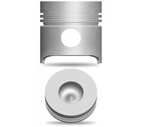 Engine piston 87-206800-00 NÜRAL for FIAT Series 80 Series 90 Series 100 400 900