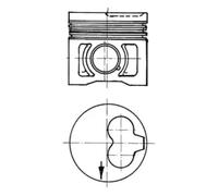 Engine piston 91386600 KOLBENSCHMIDT for AUDI VW SEAT SKODA
