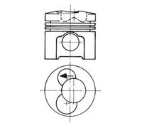 KS KOLBENSCHMIDT 93 472 610 Piston