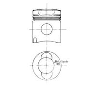 Engine piston 94669600 KOLBENSCHMIDT for BMW 3 Coupe