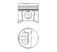 KS KOLBENSCHMIDT 94 786 700 Piston