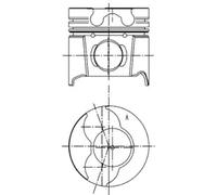 PISTON 99561620 FOR F9Q770/710/718/772/780/740/732/731/736/790/744/733 1.9L