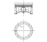 Engine piston 99792620 KOLBENSCHMIDT for AUDI SKODA VW SEAT
