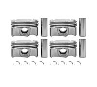 Engine Piston And Rings Set Compatible With I30 And Soul 1.6L L4 Gas 2012-2020 234132E000 23041-2BAC0