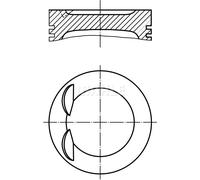 MAHLE ORIGINAL 028 PI 00134 001 Piston