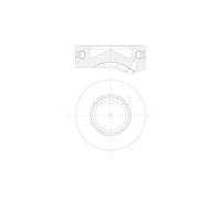 MAHLE ORIGINAL 081 PI 00105 001 Piston