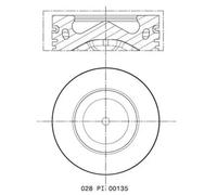 MAHLE 028 PI 00135 000 Piston