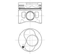 KS KOLBENSCHMIDT 99 742 720 Piston