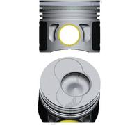 Engine piston for cylinder 1 87-114907-65 NÜRAL for VW FORD SEAT SKODA AUDI